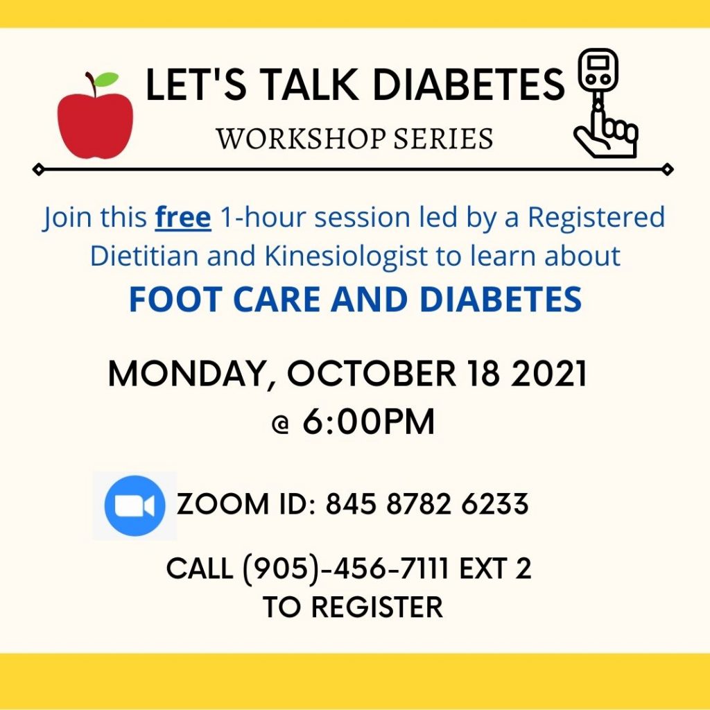 Let's Talk Diabetes! Central Brampton Family Health Team